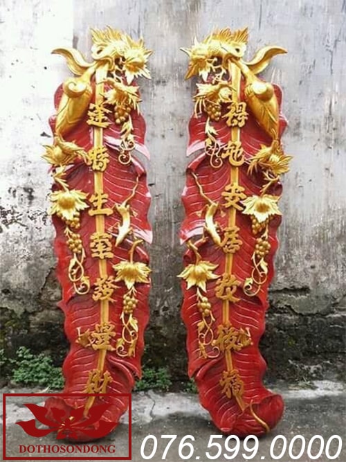 câu đối tàu chuối ms01