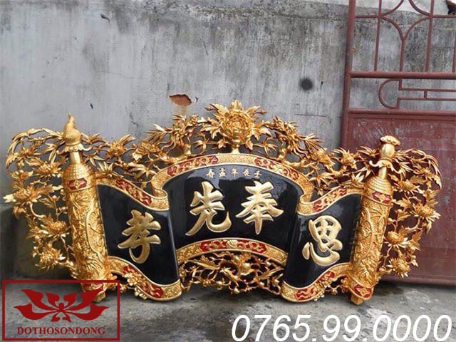 Cuốn thư nền then ms04