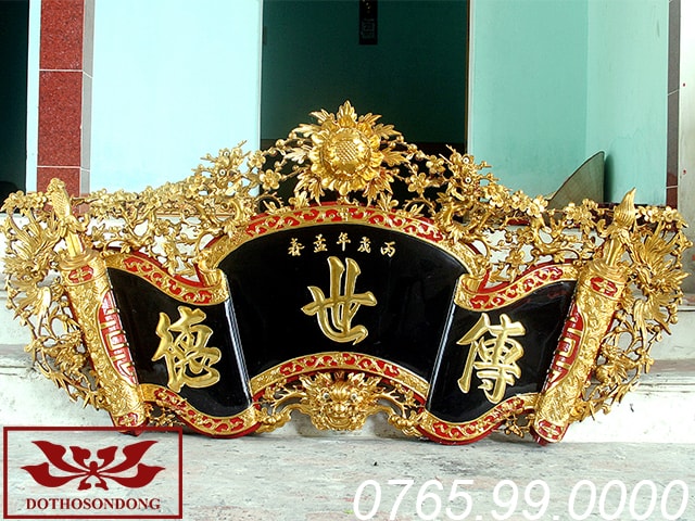 Cuốn thư nền then ms03