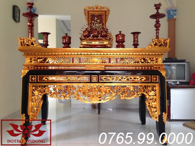 Mẫu bàn thờ án gian 