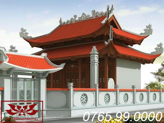 thiết kế mẫu nhà thờ họ 