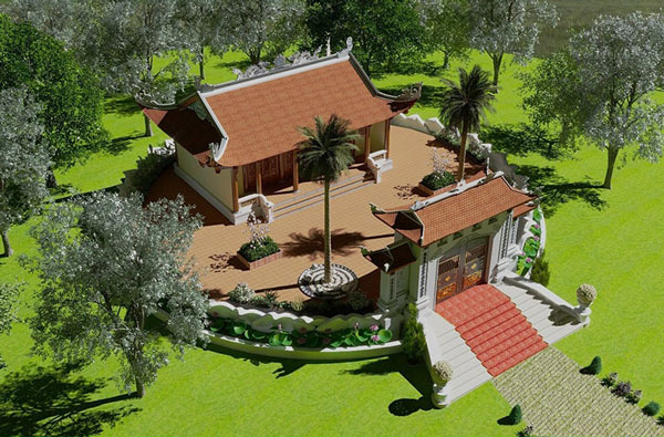 thiết kế mẫu nhà thờ họ