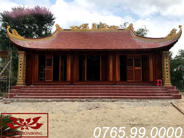 thiết kế mẫu nhà thờ họ 