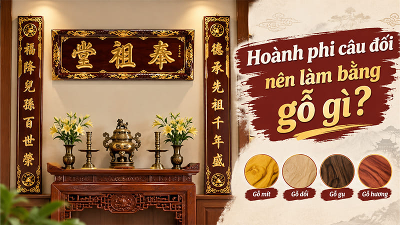 hoanh phi cau doi nen lam bang go gi