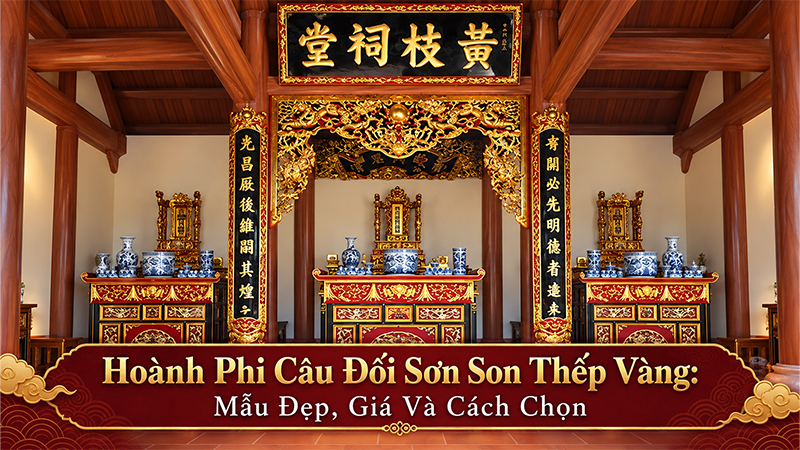 hoanh phi cau doi son son thep vang